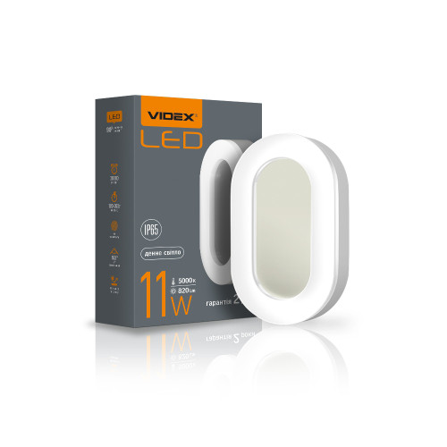 LED світильник ART IP65 овальний VIDEX 11W 5000K (VL-BHFO-115)