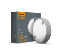 LED світильник IP65 круглий VIDEX 18W 5000K (VL-BH12R-185)