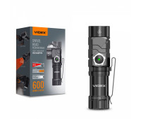 Портативний світлодіодний ліхтарик VIDEX VLF-A244RH 600Lm 5000K