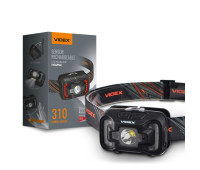 Налобний світлодіодний ліхтарик VIDEX VLF-H025C 310Lm 5000K