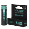 Акумулятор Videx літій-іонний 18650-P (захист) 3400mAh color box/1шт
