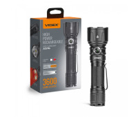 Портативний світлодіодний ліхтарик VIDEX VLF-A376 3600Lm 5000K
