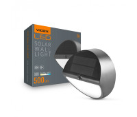 LED світильник автономний настінний IP54 VIDEX VL-BHSO-002-S 500Lm 5000K