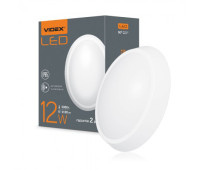 LED світильник IP65 овальний VIDEX 12W 5000K білий сенсорний (VL-BHO-125PW-S)