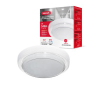 Світильник світлодіодний аварійний акумуляторний MAXUS MBH 20W 3CCT IP65 Emergency WH Circle