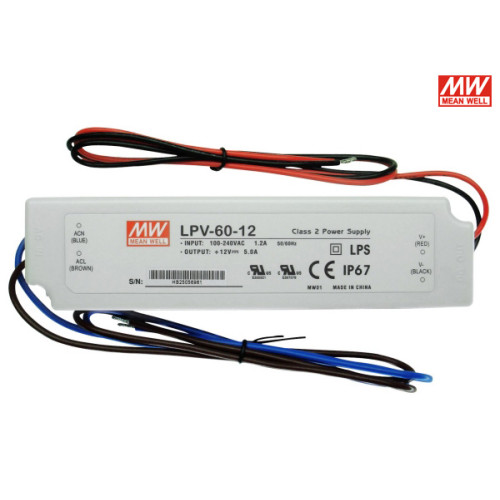 Джерело живлення LPV-60-12 MEAN WELL