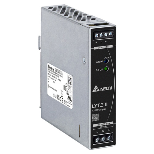 Джерело живлення DRL-24V120W1EN DELTA ELECTRONICS (DIN-rail)