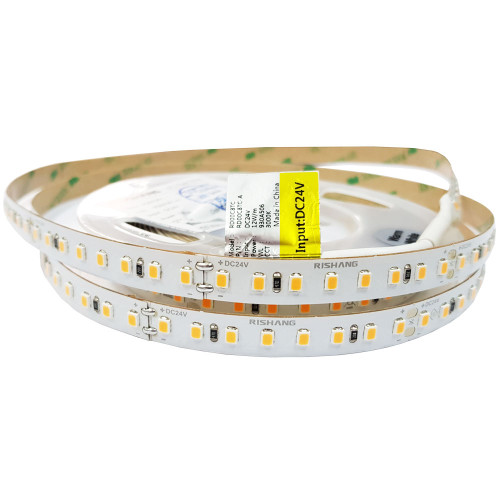 Світлодіодна стрічка 2835-128-IP20-NW-10-24 RD00C8TC-A 3000K CRI90 RISHANG
