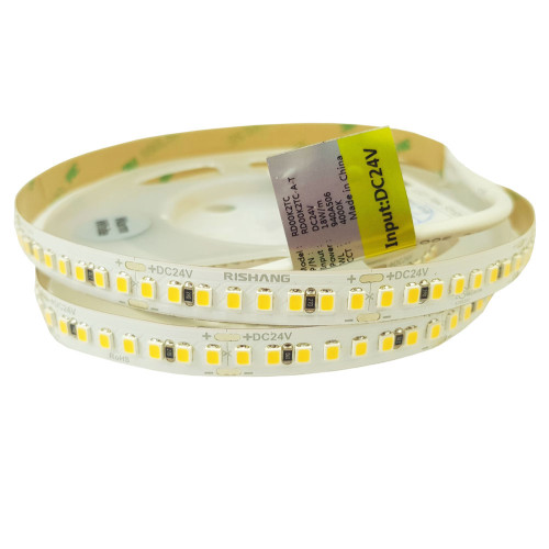 Світлодіодна стрічка 2835-192-IP20-WW-10-24 4000K RD00K2TC-A CRI90 RISHANG