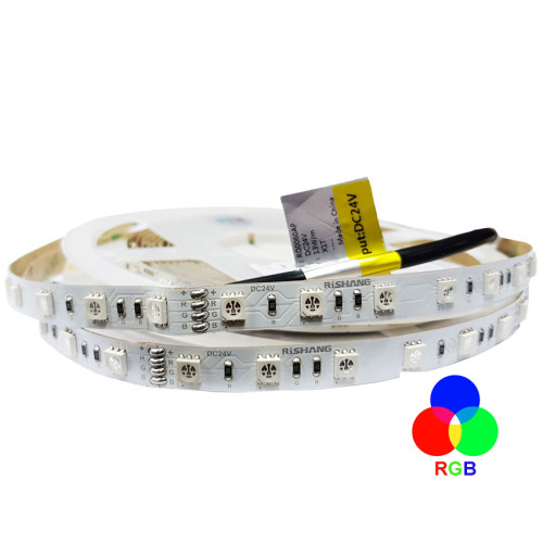 Світлодіодна стрічка 5050-60-IP20-RGB-10-24 RD0060AP RISHANG