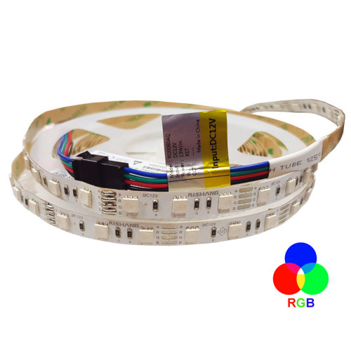 Світлодіодна стрічка 5050-60-IP20-RGB-10-12 RD0060AQ RISHANG