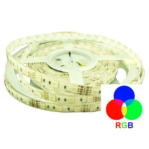 Світлодіодна стрічка 5050-60-IP20-RGB-10-12 RN6060AQ RISHANG