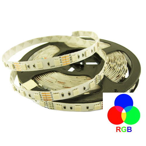 Світлодіодна стрічка 5050-60-IP33-RGB-10-12 RN0060AQ RISHANG