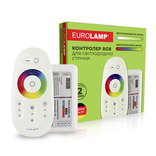 EUROLAMP Контролер RGB + пульт ДК для світлодіодної стрічки