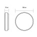Світильник світлодіодний настінно-стельовий Maxus Functional Ceiling light 75 W 3CCT (коло)