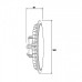 Eurolamp LED Світильник індустріальний High Bay UFO IP65 200W 6500K (LED-UFO-200/65(HB))