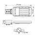 LED вуличний ліхтар VIDEX (поворотний) 30W 5000K (VL-SLe13-305G)