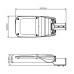 Світильник вуличний MAXUS ASSISTANCE STREET PRO 100W 70Ra 5000K IP66 Dimm Gray (MAST-PRO-100750D-G)