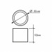 EUROLAMP LED Світильник круглий тубус 12W 4000K white (LED-TLR-12/4)