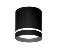 Світильник світлодіодний Maxus Surface Downlight 12W 4100K Black (1-MSD-1241-BL)