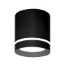 Світильник світлодіодний Maxus Surface Downlight 12W 4100K Black (1-MSD-1241-BL)