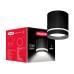 Світильник світлодіодний Maxus Surface Downlight 12W 4100K Black (1-MSD-1241-BL)