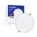Точковий врізний-накладний LED-світильник GLOBAL SP 2in1 20W, 4100K (коло) (1-GSP-2041-RS)
