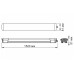 LED світильник IP65 лінійний VIDEX 50W 1,5М 5000K (VL-BNW-50155)
