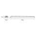 Лінійний світильник Maxus assistance LINE BASIC PL 1200mm 36W 5000K IP65 Gray