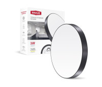 Світильник світлодіодний 1-MSP-2441-SLB MAXUS SP Ceiling 24W 4100K Circle Slim Black