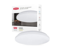 Світильник світлодіодний настінно-стельовий Maxus Ceiling light 50W 4100K C (коло)