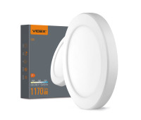 LED світильник круглий VIDEX DL6R 12W 3000K-4000K-6500K White