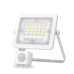 LED прожектор VIDEX F2e 20W 5000K з датчиком руху та освітленості (VL-F2e205W-S)