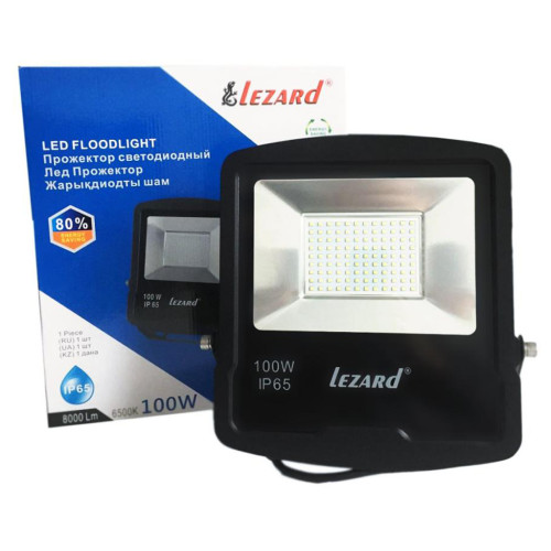 Прожектор світлодіодний 100W IP65 6500K 8000Lm LEZARD (PAL65100)