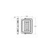 Світлодіодний LED SMD Прожектор чорний з радіатором 100W 6500K EUROLAMP