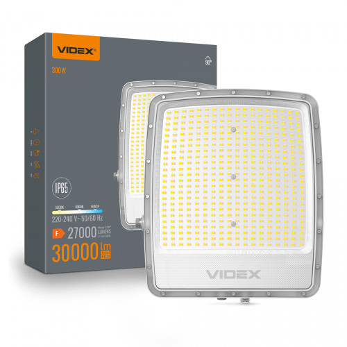 LED прожектор VIDEX F5 300W 3000-5000-6500K 230V White (VL-F5-300CW)