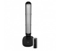 Лампа EUROLAMP бактерицидна безозонова на підставці пластик 38W black (UVPB-38)