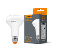 LED лампа VIDEX R63e 9W E27 4100K (VL-R63e-09274)