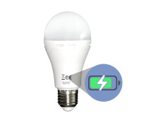 Ліхтар-лампа акумуляторна Е27 LED Smartcharge АС9W DC3W