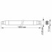 LED лампа VIDEX T8 24W 1.5M 6200K матова (VL-T8-24156)