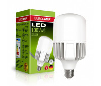 Світлодіодна EUROLAMP LED Лампа високопотужна 100W E40 5000K (LED-HP-100405)