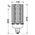 Високопотужна лампа HQL LED P 13000LM 90W 840 E40 (4099854040825)