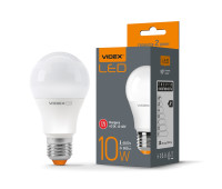 LED лампа VIDEX A60e 12V 10W E27 4100K (VL-A60e12V-10274)